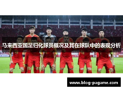 马来西亚国足归化球员概况及其在球队中的表现分析