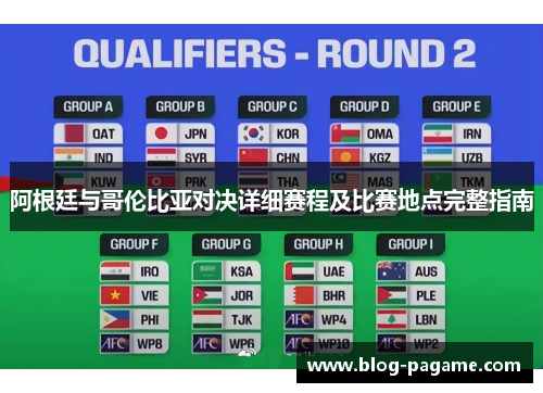 阿根廷与哥伦比亚对决详细赛程及比赛地点完整指南