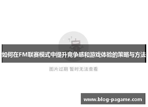 如何在FM联赛模式中提升竞争感和游戏体验的策略与方法